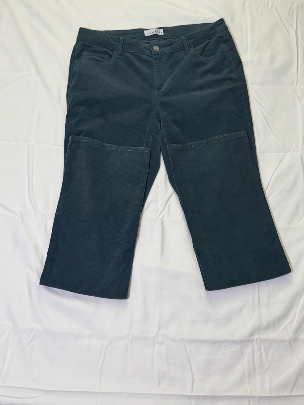 Navy corduroy pants boot cut